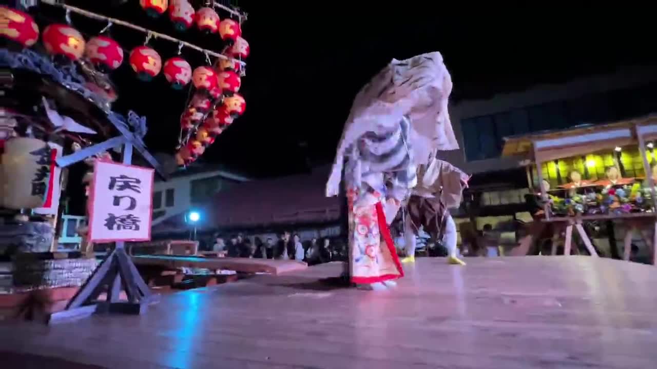 戻り橋　鬼女登場！